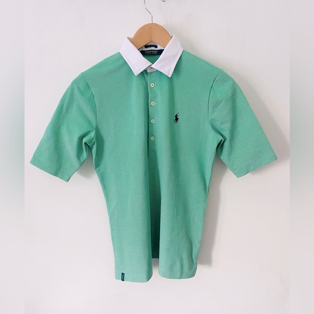 Mint Green Polo Golf Shirt